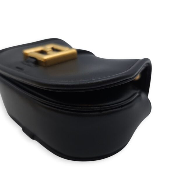 C’mon Nano 13x9x4cm Black Belt Bag in Calfskin, Gold hardware - Image 15