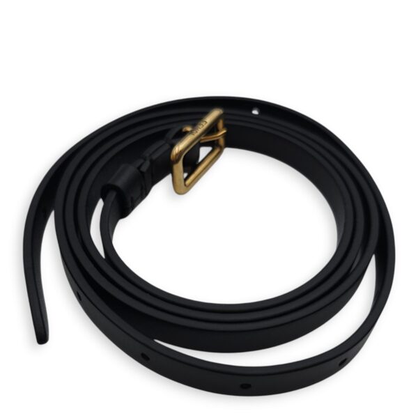 C’mon Nano 13x9x4cm Black Belt Bag in Calfskin, Gold hardware - Image 12