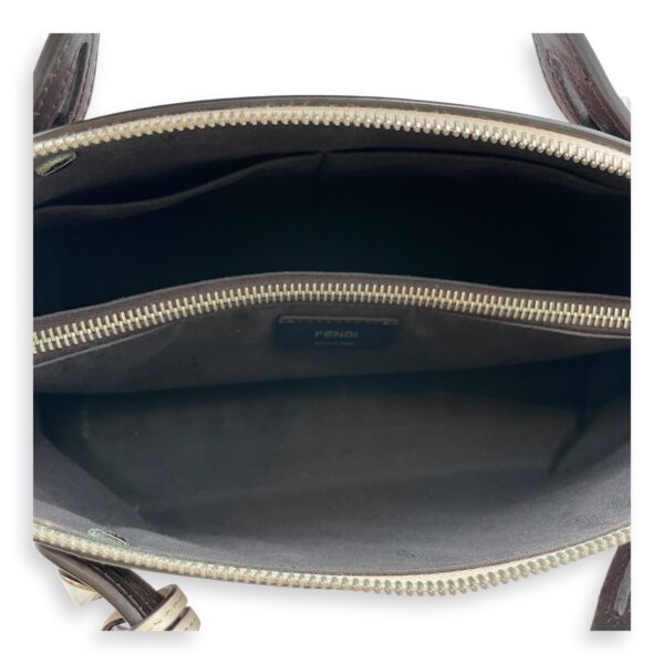 By The Way Pink/Brown Shoulder Bag in Calfskin, Silver hardware - Image 7