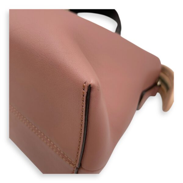 By The Way Pink/Brown Shoulder Bag in Calfskin, Silver hardware - Image 9