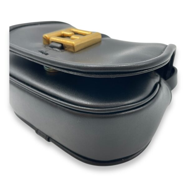 C'mon Nano Black Belt Bag in Calfskin, Gold hardware - Image 10