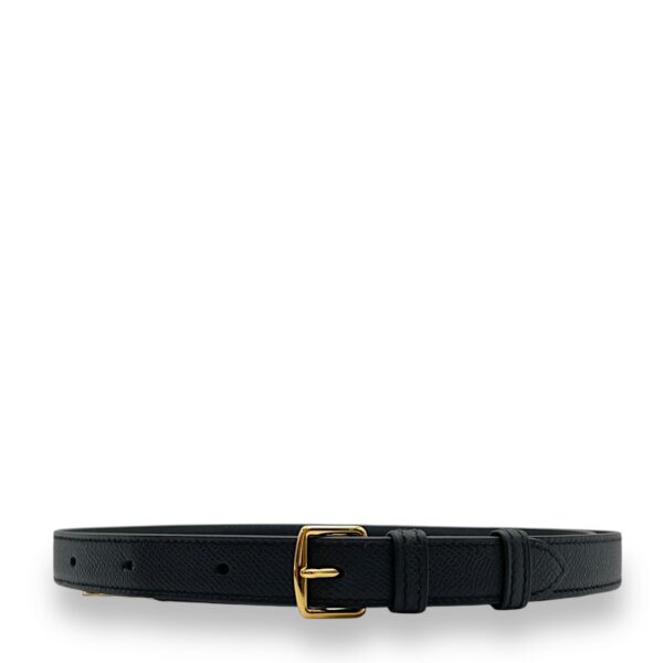 A Black Strap in Epsom, Gold hardware