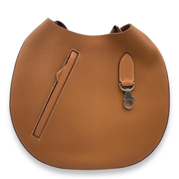 Acorn Bag Brown in Togo/Swift, Palladium hardware
