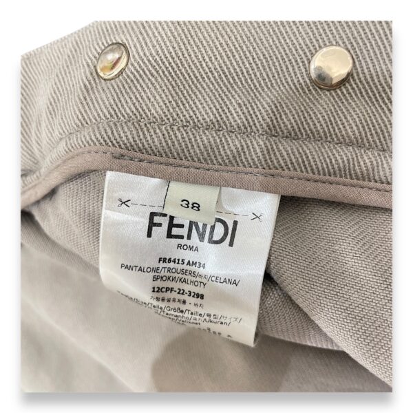 Cargo Pants 38 Khaki Ready-To-Wear in Cotton - Image 7