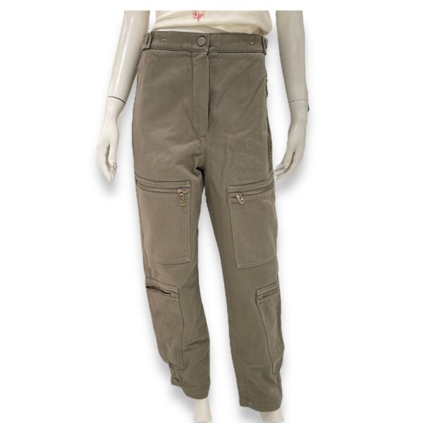 Cargo Pants 38 Khaki Ready-To-Wear in Cotton