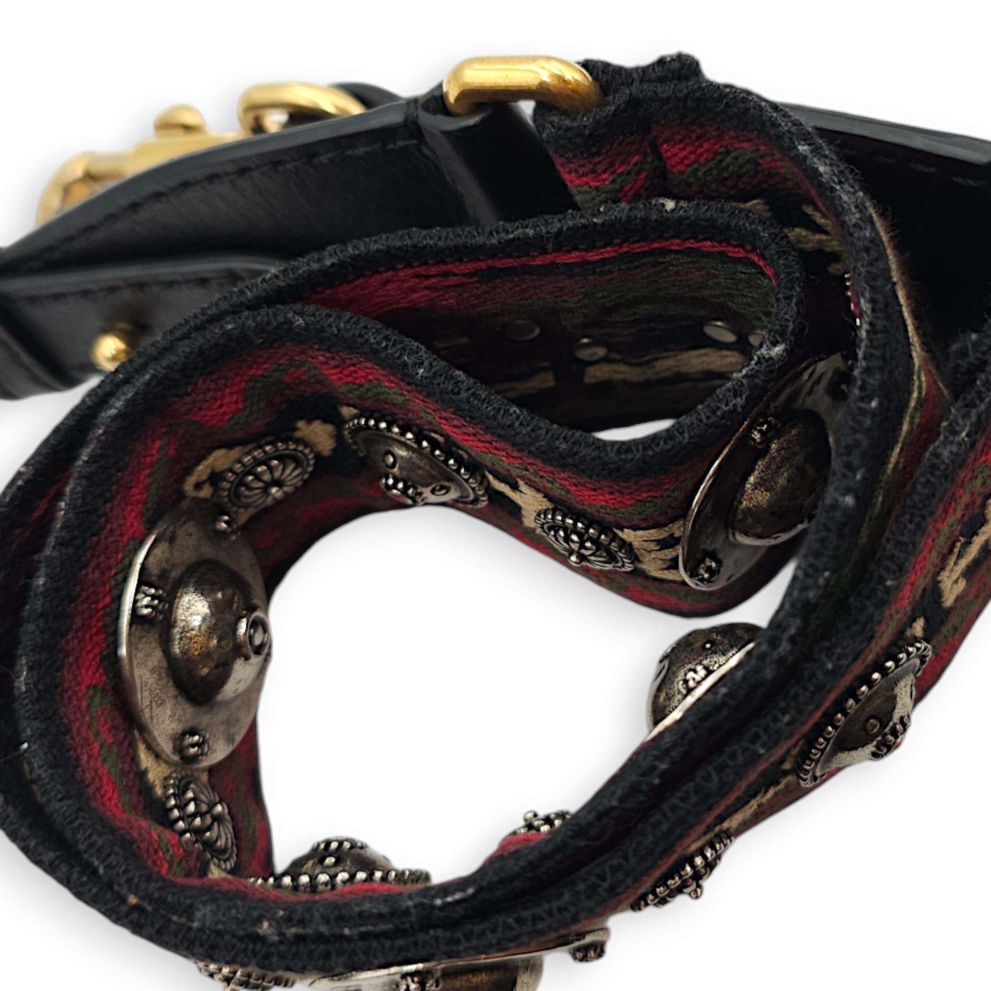 Bohemia By Strap Multi-colour Bag Accessory in Canvas, 2-Tone hardware - Image 5