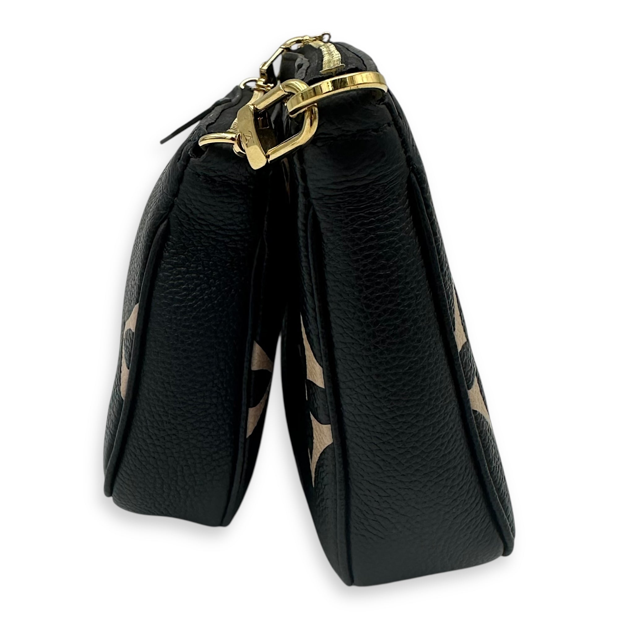 Multi-Pochette Accessoires Crossbody Bag Black in Monogram Empreinte Leather , Gold Hardware - Image 4