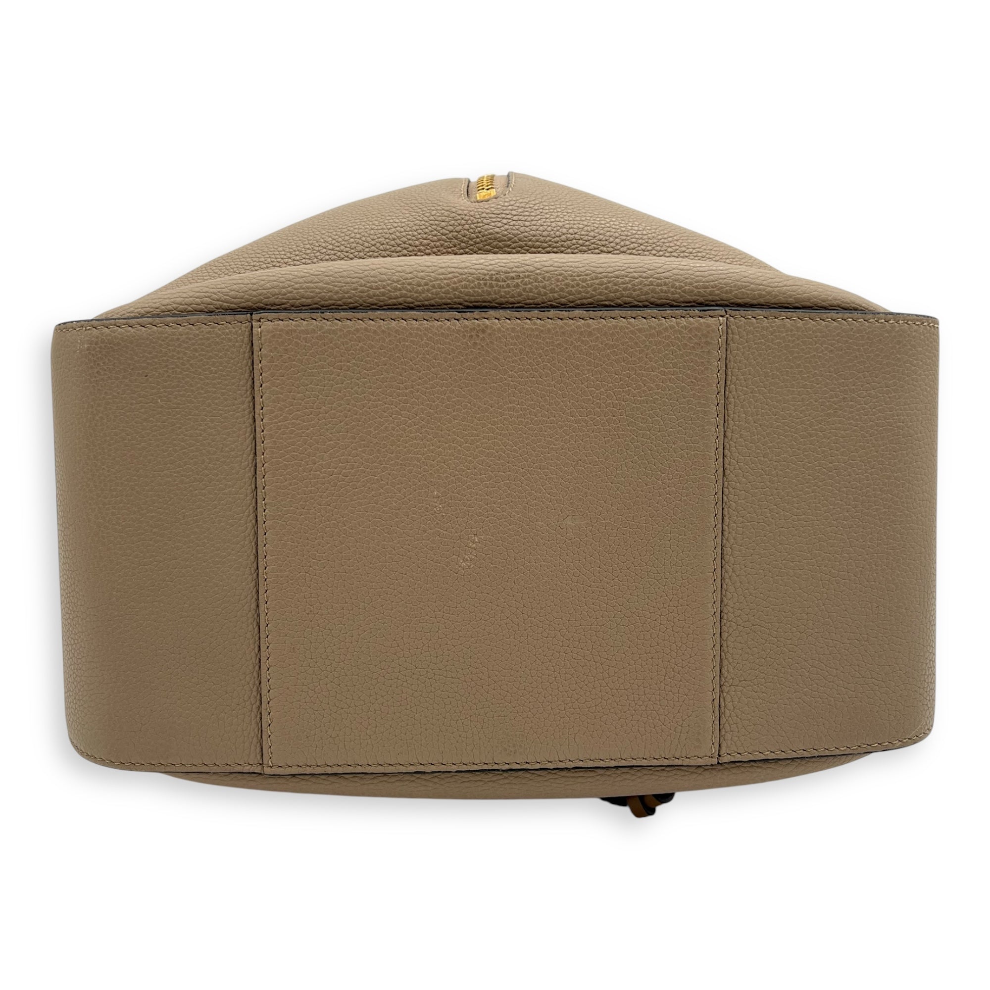 Hammock Shoulder Bag Small Beige in Calfskin, Gold hardware - Image 6