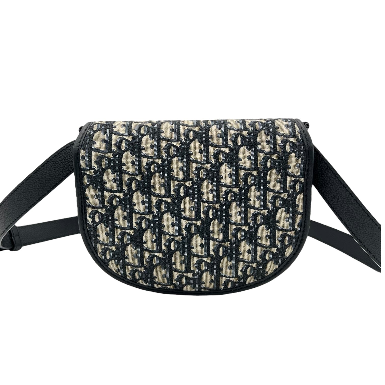 Gallop Crossbody Bag Small Blue in Canvas, Black hardware - Image 3