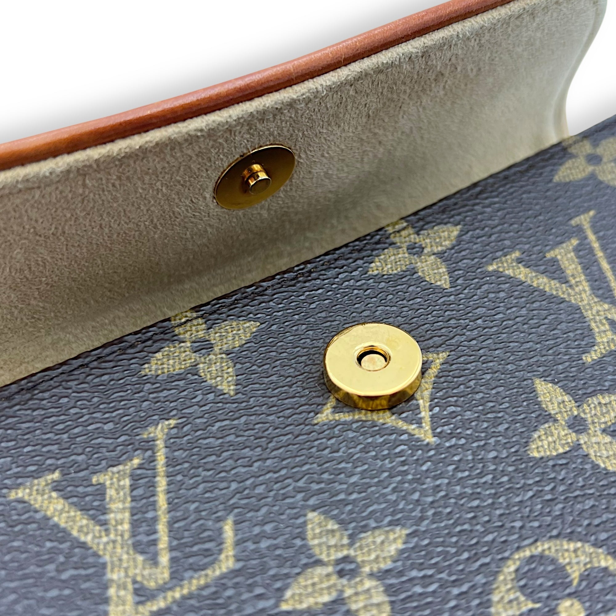 Florentine Belt Bag Brown in Monogram Coated Canvas, Gold hardware - Image 15