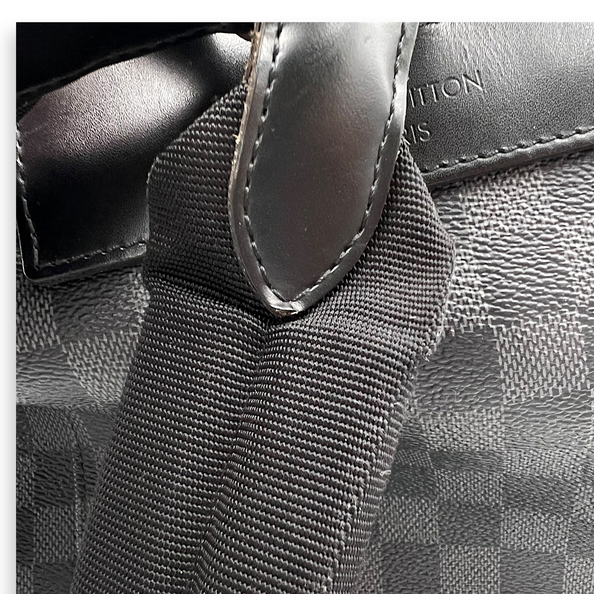 Christopher Backpack Graphite in Coated Canvas, Silver hardware - Image 16