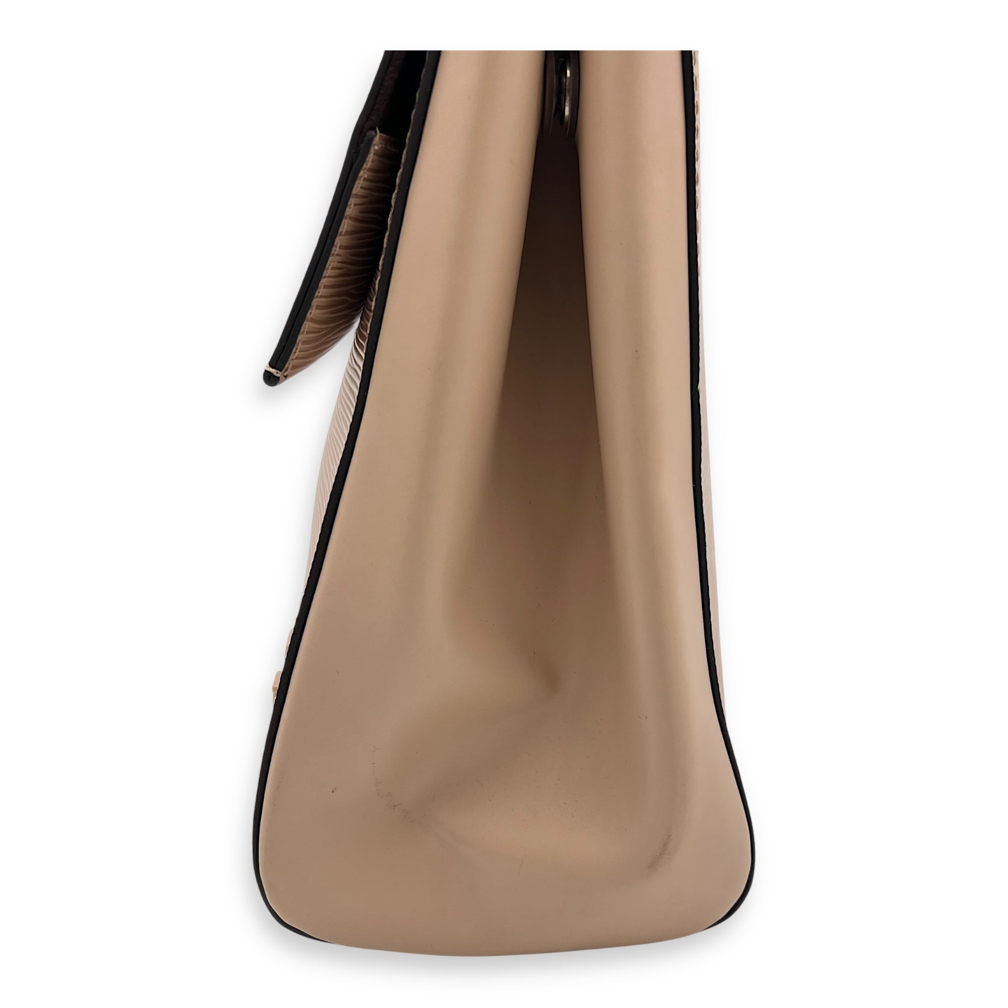 Cluny MM Top handle bag in Epi leather, Silver Hardware - Image 9